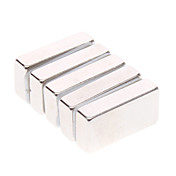 5-Pack Super-Sterk Rare-Earth RE Magneter (20x10x5mm)