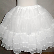 Nylon A-Line halvdel 7 Tier Short-længde Slip Style / Wedding Petticoats