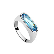 Lindo Platinum liga Chapada Alta Qualidade e Crystal Ring Mais Cores