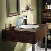 Chrome Finish Widespread Contemporary Style Stainless Steel Bathroom Sink Faucets