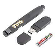 PP810 2,4 GHz sans fil pointeur laser rouge présentateur (1xAAA)