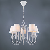 Lámpara Chandelier Moderna con 5 Bombillas - OWATONNA