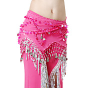 Performance Dancewear Chiffon with Coins Belly Dance Belt For Ladies