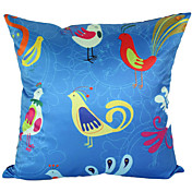 Desenhos animados Bird Paradise fronha PolyesterDecorative