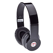 De alta calidad para auriculares estéreo Jack-603 con FM, Pantalla LED (Negro)