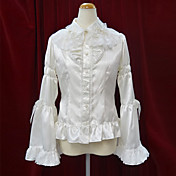 Lange Flare Sleeve Cotton Aristocrat Lolita Bluse