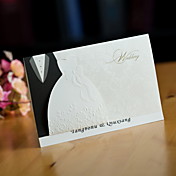 Stylish Bride & Groom Wedding Invitation (Set of 50)
