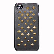 Площадь металла заклепки задняя обложка для iPhone 4/4S