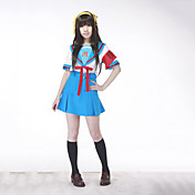 uniforme escolar japonés cosplay traje inspirado en haruhi suzumiya