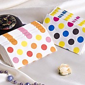 Pretty  Polka Dot Guest Towels - Set of 12 Packs (More Colors)