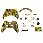 Ersatz-Controller Hülle für XBOX 360 (Yellow and Green Camouflage)