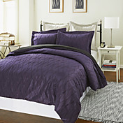 3PCS Mina Onda Jacquard Twin / Queen / King Set Copripiumino
