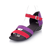Gorgeous Suede lav hæl sandaler med Buckle Party / Evening Sko (Flere farger)