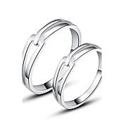 Classic 925 Sterling Silver Couples Rings