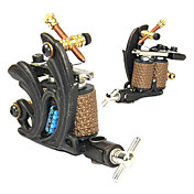 Casting Cast Iron Dual-Coils 8-Wraps Tattoo Machine Gun for Shader