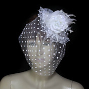 Beautiful Feather/Flannelette With Tulle/Lace Wedding Fascinators