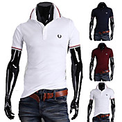 Herrenmode Thin Short Sleeve Polo T-Shirt