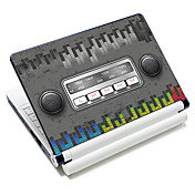"Retrò Suono Record" modello Laptop Cover Sticker pelle di protezione per 10 "/ 15" Laptop 18335