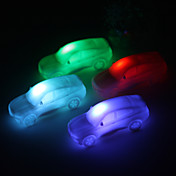Lovely Vinyl Car LED Lamp - Set of 4 (Color Changing, Built-in Botton Cell)