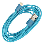 Foudre 8Pin Colorful charge et le câble de données pour iPhone 5, iPad Mini, iPad 4, iPod (200cm de longueur)