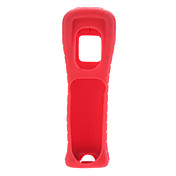 Silicone protetora para Wii / Wii U Remote Controller (vermelho)