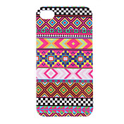 Purple Stripe patroon beschermende harde case voor de iPhone 4/4S