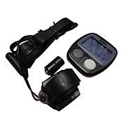 SUNDING Plastic Material 14 Functions Waterproof Cycling Computer SD-536(Black)