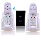 2.4G wireless digitale campanello Intercom Sistema (2 Ricevitore)