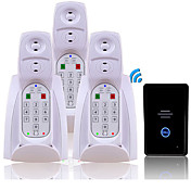 2.4G wireless digitale campanello Intercom Sistema (3 Ricevitore)
