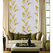 Страна Листья PVC Wall Paper 1304-0068