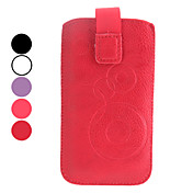 Elegant Beschermende PU Leather Pouch Case voor de iPhone 5 en de iPhone 4 (verschillende kleuren)
