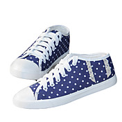 Women's Dots Lace Candy Color Sneakers (Assorted Color)