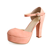 Leatherette Chunky Heel Sandals With Buckle Party / Evening Shoes (More Colors)