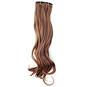 High Quality Synthetic 45cm Clip-In Silky Wavy Hair Extension (6 Colors to Choose)