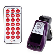 4-en-1 ajustable Memoria Reproductor MP3 FM Modulator con mando a distancia para los coches (la ayuda SD / TF)