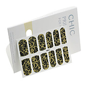 3PCS 2D Full Cover Finger Nail Sticker NO.34
