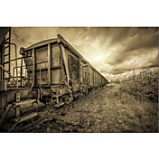 Paisagem Arte impressa Perdeu trem por Sebastien Lory