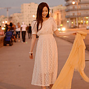 Vrouwen Lace Midi Dress