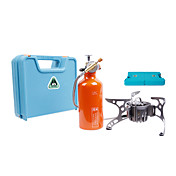 BRS Petrolio / Gas Stufa Camping con Box Portable