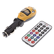 Universal de múltiples funciones MP3 del coche FM Modulater con control remoto (la ayuda SD / MMC)