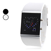 Unisex LOVE Style Silicone digitale LED Wrist Watch (verschillende kleuren)
