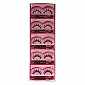 10 Pair Black Machine Made False Eyelashes YBK159