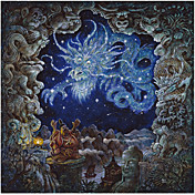 Printed Art Fantasy Star Dragon by Bill Bell