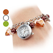 Women's Alloy Plastic Analog Quartz Bracelet Watch (Assorted Colors)