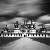 Printed Art Landscape Chambord by Moises Levy
