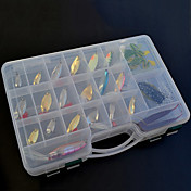 appâts dur / appâts mous / métal appâts fixés leurre de pêche (138 pcs)