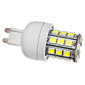 G9 3.5W 30x5050SMD 300-330lm 5500-6000K Natural White LED Bulb Milho (110V/220V)