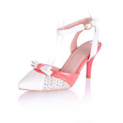 Stylish Leatherette Stiletto Heel Pointy Toe With Bowknot/Buckle  Party / Evening Shoes(More Colors)