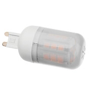 G9 3W 27x5050SMD 270-300LM 3000-3500K blanco cálido luz blanca cubierta LED bulbo del maíz (110V/220V)
