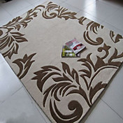 Traditionele Patroon Acryl Hooked Rug (5.25 "x7.5")